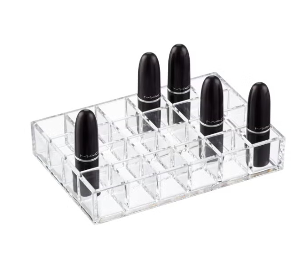 The Container Store 24-Section Luxe Acrylic Lipstick Organizer